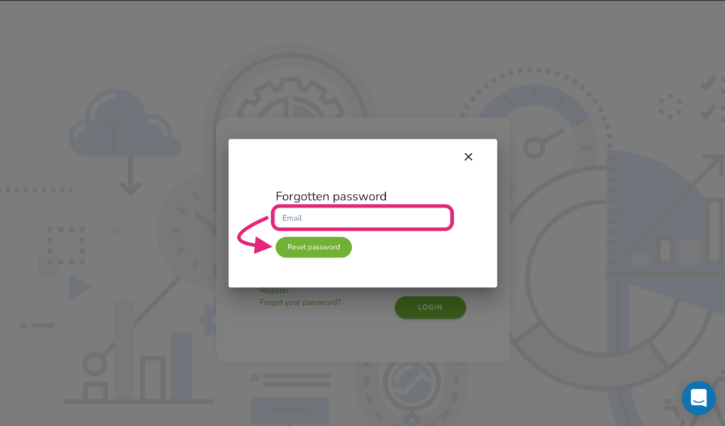 forgotten password on SageData