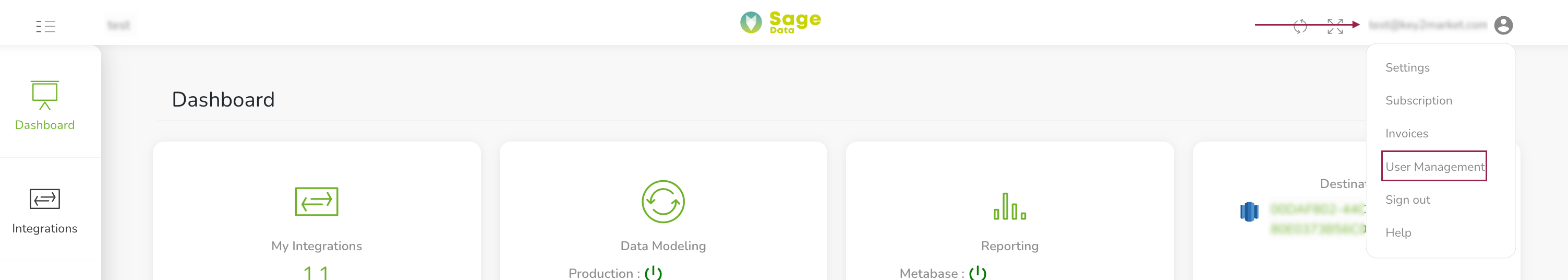 SageData User Management